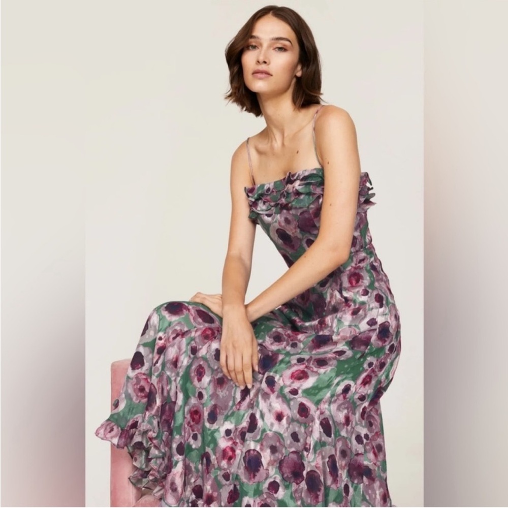 Slate & Willow Floral Midi Dress